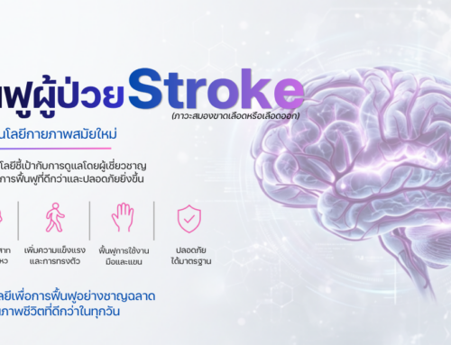 ฟื้นฟูผู้ป่วย Stroke ด้วยเทคโนโลยีกายภาพสมัยใหม่