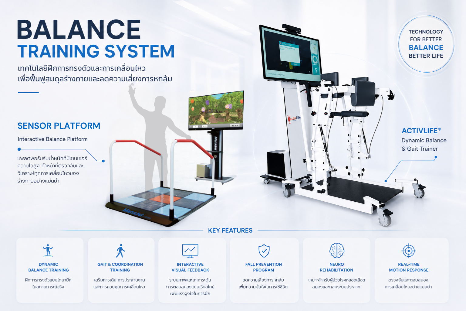 ระบบฝึกการทรงตัว (Balance Training System)